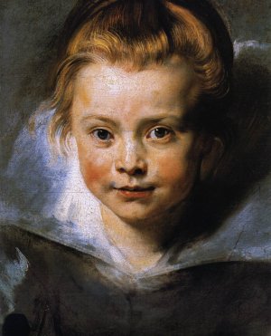 Portrait of a Young Girl - Clara Serena Rubens by Oil Painting Reproduction