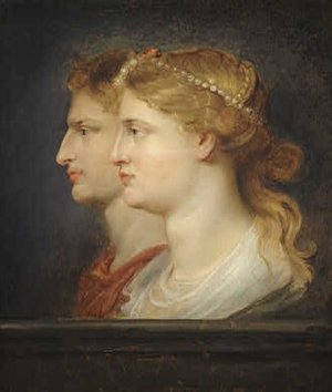 Agrippina and Germanicus by Oil Painting Reproduction