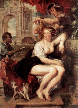 Bathsheba at the Fountain by Oil Painting Reproduction