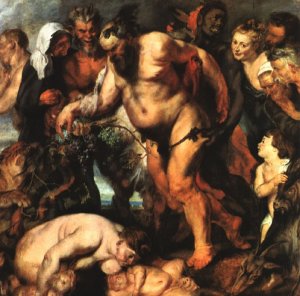 Drunken Silenus by Oil Painting Reproduction