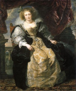 Helena Fourment by Oil Painting Reproduction