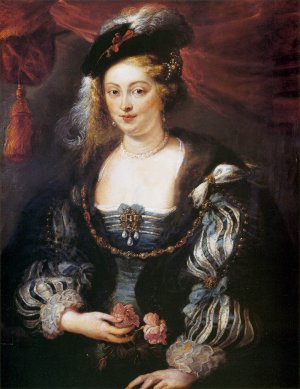 Helene Fourment by Oil Painting Reproduction