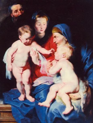 Holy Family with St Elizabeth and St John the Baptist