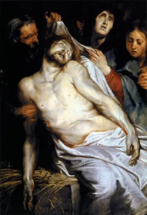 Lamentation Christ on the Straw