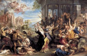 Massacre of the Innocents by Oil Painting Reproduction