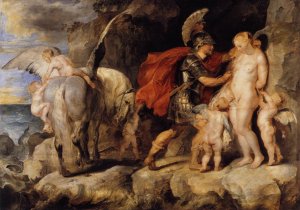 Perseus Freeing Andromeda by Oil Painting Reproduction