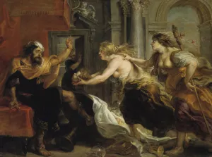 Tereus Confronted with the Head of His Son Itylus