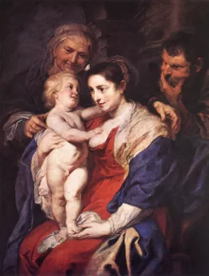 The Holy Family with St. Anne